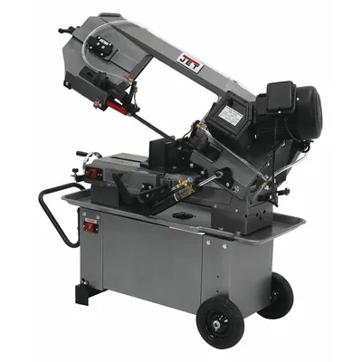JET Band Saw: Combo Horizontal/Vertical, 115/230V AC, 8 in x 11 1/4 in, 145 to 245 SFPM - Manual Combination Vertical/Horizontal Band Saws