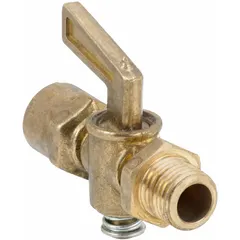 This shut-off valve is a replacement component for Milwaukee drills. It controls the flow of air or fluid within the tool, enabling the operator to start and stop operation. This part is essential for restoring drill functionality when the original valve fails.