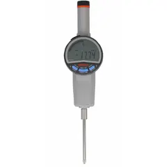 This digital indicator from MITUTOYO offers a measurement range of 0 to 2 inches (0 to 50.8 mm) with an accuracy of ±0.0015 inches. It features a removable flat back for flexible mounting options and an inch/metric display. With IP42 protection, it is suitable for use in machining, quality control, and inspection applications where precise dimensional measurements are required.