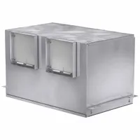 In-Line Ceiling Exhaust Fan: 875 cfm @ 0.100 in SP, Square Duct, 8 in x 8 in, 318 W, 1 Speeds