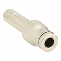 LEGRIS Push-Fit Adapter Fitting: 4 mm OD x 6 mm OD Size, Push-to-Connect x Push-to-Connect, Brass (MPN 3666 04 06)