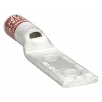 Compression Lug: For 2 AWG, Stranded Wire, 1/4 in Stud Size, Std, Copper Barrel (MPN YA2CL2TC14E2)