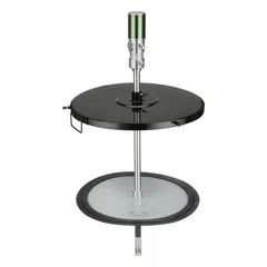 This grease dispensing piston drum pump is designed for transferring heavy lubricants in industrial maintenance, automotive shops, and manufacturing lines. It features a steel suction tube for durability in demanding environments.