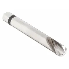 This KEO countersink features a 100° included angle with a single flute design for fast cutting. Constructed from cobalt steel, it has a 1/8 in body diameter and 1/8 in shank. Used to create conical recesses for flat-head screws or rivets in metal, including hard materials.