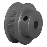 DAYTON Timing Pulley: Modified Curvilinear, Fixed, For GT Timing Belt Section, For 6 mm Belt Wd (MPN 44-2P06M6FA6)