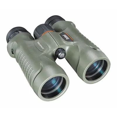 BUSHNELL Binoculars: 10x, 305 ft @ 1000 yd, Fog Resistant/Water Resistant
