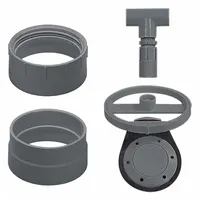 SPEARS Backwater Valve: 3 in Pipe Size, Socket, PVC, PVC, 43 psi Max. Pressure (CWP) (MPN S375P-AK)