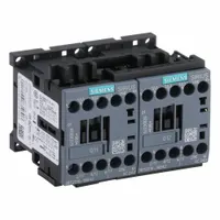 SIEMENS IEC Magnetic Contactor: Reversing, 3 Poles, 3NO Contacts, 9 A, 24V DC Coil (MPN 3RA23168XB301BB4)