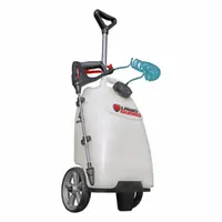 LAWN GUARD Cordless Cart Sprayer: Spot, 4 gal Tank, Poly Tank, 25 ft Max Spray Distance, 45 psi (MPN LWN-GRD-4)