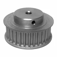 DAYTON Timing Pulley: Curvilinear, Fixed, For 15 mm Belt Wd, 17 Teeth, 5 mm Pitch, Aluminum (MPN 17-5M15M6FA8)