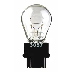 3457NA-10PK Wedge Base Lamp, S8, Amber, 14V AC, 10-Pack