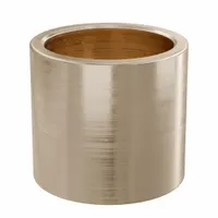 Sleeve Bearing: Bronze, SAE 841, 45 mm Bore, 55 mm OD, 50 mm Lg, 49,938 lb/sq in-fpm Max PV, 2 PK (MPN AAM4555-50B)
