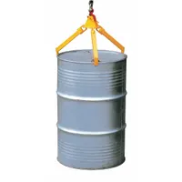 DAYTON Drum Lifter: 3 Grip Points, For 55 gal Drum Capacity, Fiber/Metal/Plastic, 800 lb Wt Capacity (MPN 21VG33)