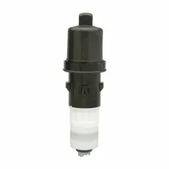 This replacement cartridge is designed for Zurn pressure-assist toilets in the Z8106 series. Constructed from plastic, it restores flushing function when the original cartridge wears or fails. Suitable for commercial and institutional restroom applications.