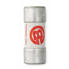 Fast-acting cylindrical fuse rated 32 A at 700 V AC and 700 V DC. Non-indicating design. Part of the FWP series. Used for overcurrent protection of power semiconductors in AC/DC circuits.
