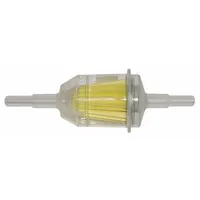 BALDWIN FILTERS Fuel Filter: In-Line, 2 1/8 in Outside Dia, Cellulose, Fiaam, (2) Hoses/(4) Clips (MPN BF7736-K1)