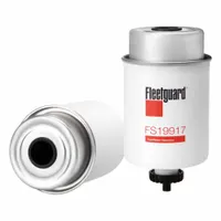 Can-type fuel/water separator cartridge with 6 1/16 in overall length, 3 5/16 in outside diameter, and 7/8 in inside diameter. Removes water and contaminants from diesel fuel in heavy-duty applications such as construction equipment