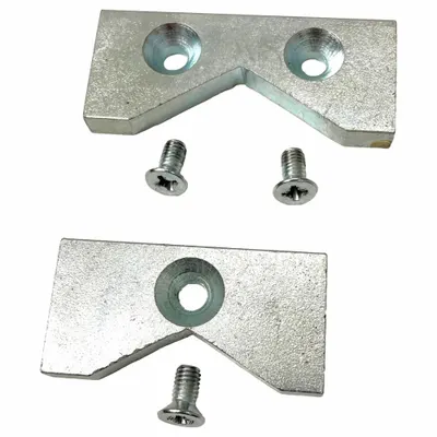 PALMGREN Screw-In Vise Jaw Caps