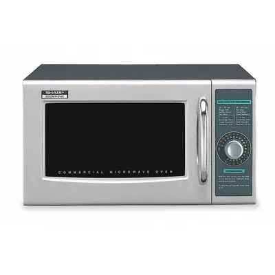 SHARP Professional Microwave: 1 cu ft Oven Capacity, 1,000 W Cooking Watt, 1 Power Levels - Commercial Countertop Microwaves