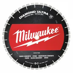 This 14-inch segmented diamond blade is designed for wet or dry cutting of concrete and asphalt. With a 1-inch arbor, it is suitable for use with low horsepower walk-behind saws in general construction, roadwork, and slab cutting applications.