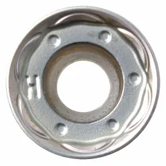 Round indexable milling insert with 10 mm inscribed circle diameter and 3 mm thickness. Designed for general-purpose machining of steel and cast iron, the round geometry reduces vibration and provides smooth cutting action for roughing and finishing operations.