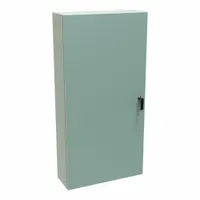 HAMMOND Electrical Enclosure: Steel, 48 in x 24 in x 8 in, NEMA 12/3R/4, Solid Cover, Hinged (MPN EN4SD48248GY)