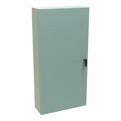 HAMMOND Electrical Enclosure: Steel, 48 in x 24 in x 8 in, NEMA 12/3R/4, Solid Cover - Steel Washdown Enclosures