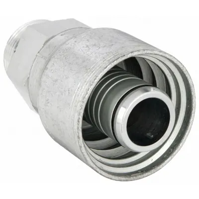 AEROQUIP Straight Crimp Hydraulic Hose Fitting - Aeroquip Crimp Hydraulic Hose Fittings with ORB Connection