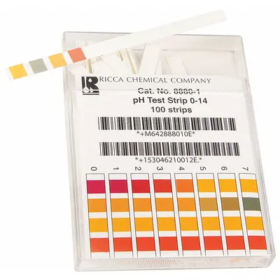 RICCA CHEMICAL Low Precision pH Strips