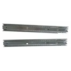 Ball bearing drawer slides for cabinet drawers in industrial workstations, tool chests, and storage units. Compatible with manufacturer model BTD-450101DZ-12A. Mounting hardware not included.