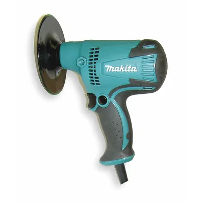 MAKITA Corded Sander: 5 in Dia, Rotary, Threaded Shank, Fixed Speed, 5,000 RPM Max Disc Speed - Corded Disc Sanders