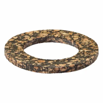 OEM Bonded Sealing Washer: Neoprene, Black/Brown, 0.75 in Inside Dia - Single-Piece Sealing Washers