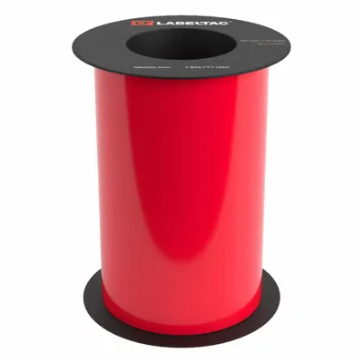 CREATIVE SAFETY SUPPLY LabelTac Thermal Transfer Continuous Label Roll - LabelTac Thermal Transfer Continuous Label Rolls