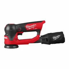 Bare-tool 12 V cordless random orbital sander with a 3 in diameter hook-and-loop pad and 3/32 in orbit. Palm grip design for one-handed operation. Suitable for fine sanding, finishing, and surface preparation on wood, metal, and composites in detail work and tight spaces.