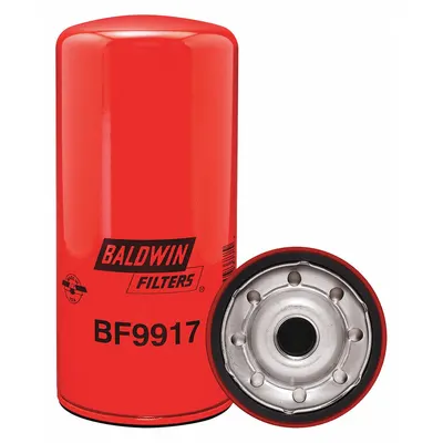 BALDWIN FILTERS Fuel Filter: Spin-On, 4 3/8 in Outside Dia, 1"-14 Thread Size, Cellulose - Spin-On Fuel Filters