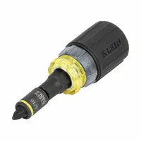 KLEIN: Straight, SAE, Without Magnetized Tip, #1/1/2 in/1/4 in/#2/3/16 in/5/16 in Tip Size, Straight (MPN 32561HDRT)