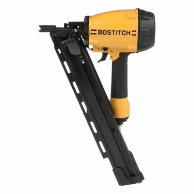 BOSTITCH Air Nail Gun: Framing, 28°, Wire, 3/8 in NPT, Combo, Strip Collation - Air-Powered Framing Nailers