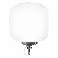 VOLTERREX Balloon Light Fixture: LED, 102,000 lm Max Brightness, 25 ft Power Cord Lg, IP65, Corded (MPN BL-700W-G2)