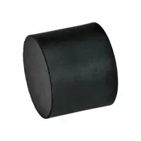 JW WINCO Vibration-Isolating Mount: Cylindrical, Natural Rubber, Female x Non-Threaded Style (MPN 452-70-55-M10-E-55)