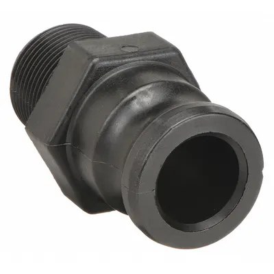 BANJO Cam and Groove Coupling: 1 in Coupling Size, 1 1/4 in Hose Fitting Size - Type F Polypropylene Cam & Groove Fittings
