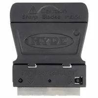 HYDE Scraper: Bld. Mat. Steel, Hdl. Mat. Polypropylene, Flex, Straight Bld. Shape (MPN 13030)