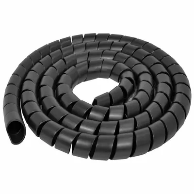 ELECTRIDUCT Spiral Wrap: 1/2 in Wd, For 3/8 in Max Bundle Dia, 50 ft Lg, Polyethylene - General Purpose Cable Spiral Wraps
