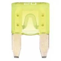 BUSSMANN Automotive Fuse: ATM Series, Fast-Acting, 20 A, 32 V DC, Non-Indicating (MPN ATM-20)
