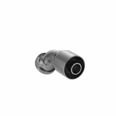 PARKER 16F43-16-16 45° Elbow Hydraulic Crimp Fitting - Crimp Hydraulic Hose Fittings with Flange Connection