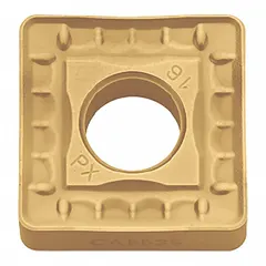 Square (S) indexable turning insert for metal-cutting operations. Used in lathe toolholders for external turning, facing, and profiling of workpieces. Manufacturer part number SNMM644PX CA515, also referenced as SNMM190616PX.