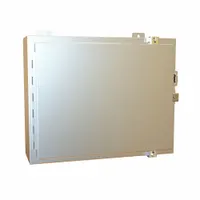 This HAMMOND stainless steel enclosure measures 16 x 20 x 6 inches and is rated NEMA 12/13/3R/4/4X for protection against dust, water, and corrosion. It features clamp closure, includes an inner panel, and has no knockouts. Suitable for housing electrical controls and instrumentation in indoor or outdoor industrial environments