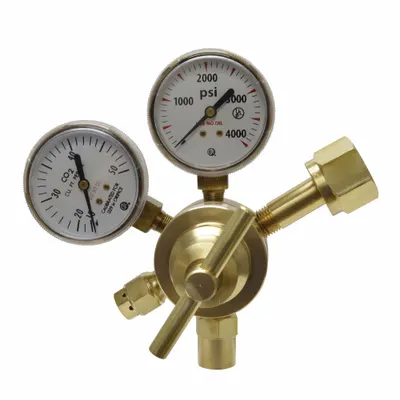 UNIWELD MRFG13 Carbon Dioxide Flow Gauge Regulator - Flow Gauge Regulators