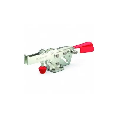DE-STA-CO Toggle Clamp: Locking Horizontal Handle, Flange Base Mounting, 2.86 in Arm Lg - Standard Toggle Clamps