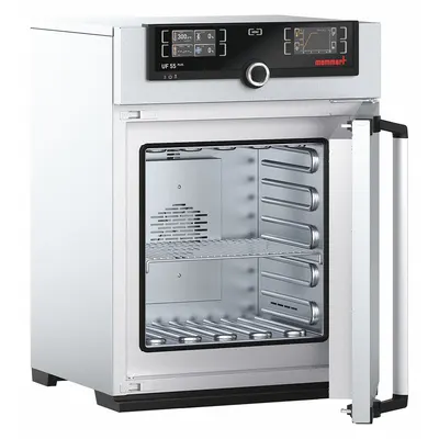 MEMMERT Programmable Universal Oven: Forced Air, 1.9 cu ft Capacity, 300°C Max Temp - Mechanical Forced-Air Convection Ovens