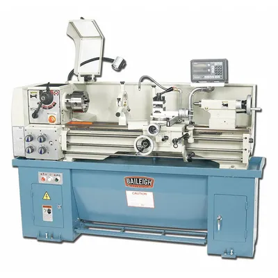 BAILEIGH PL-1340 Geared-Head Lathe with DRO, 13" x 40", 2 hp, 220V AC - Geared-Head Lathes with DRO